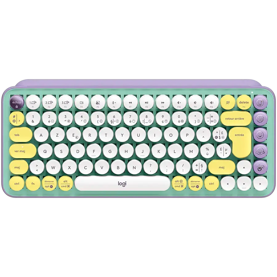 LOGITECH POP Keys Bluetooth Mechanical Keyboard - DAYDREAM_MINT - NORDIC