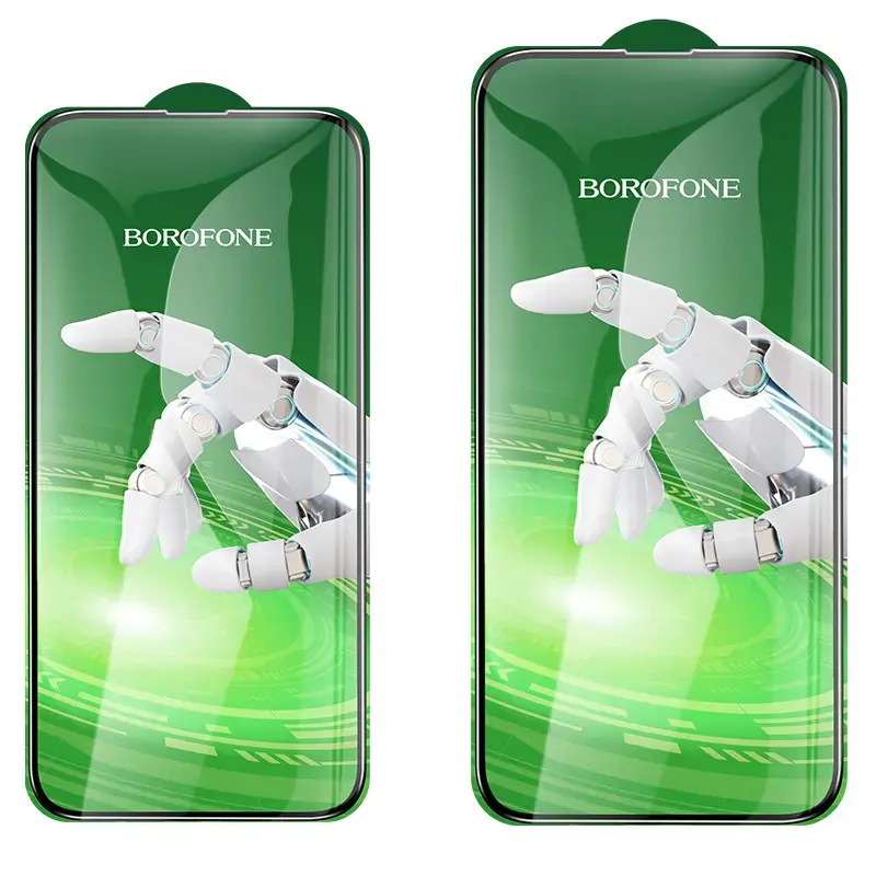Borofone BF8 Diamond Armor 5D aizsargstikls telefona ekrānam iPhone 17 Air (10 gab.)