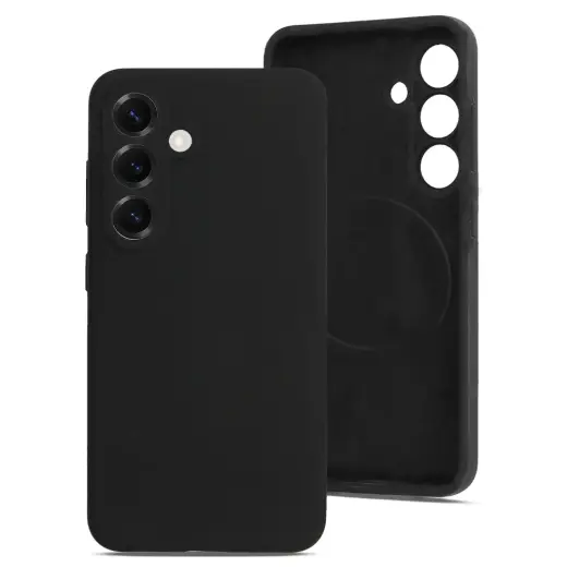 MagColor Pure phone case with MagSafe support for Samsung Galaxy S26 (S942) black