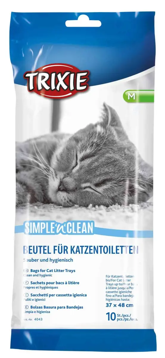 Maisiņi kaķu tualetei - Trixie for Cat Litter Trays 37*48 cm, 10 gab