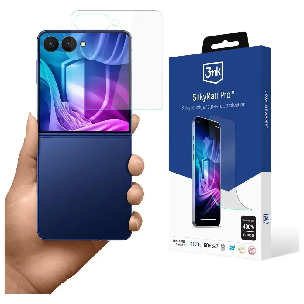 3mk Silky Matt Pro matēta aizsargplēve telefona ekrānam Samsung Galaxy Z Flip 7 (F766)