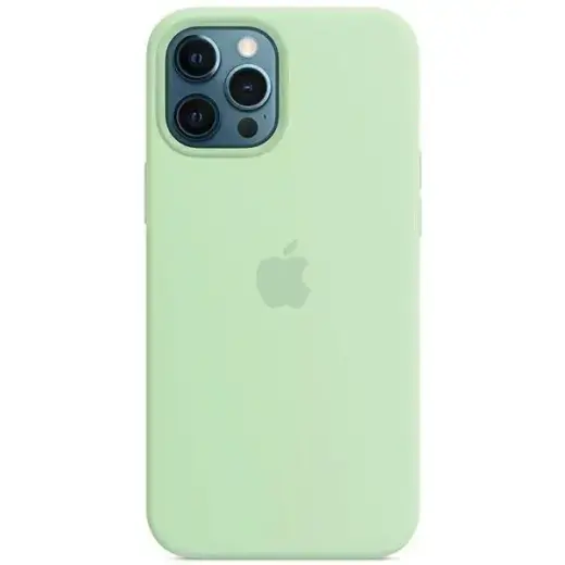 MK053ZE|A Apple Silicone Magsafe Cover for iPhone 12 Pro Max Pistachio