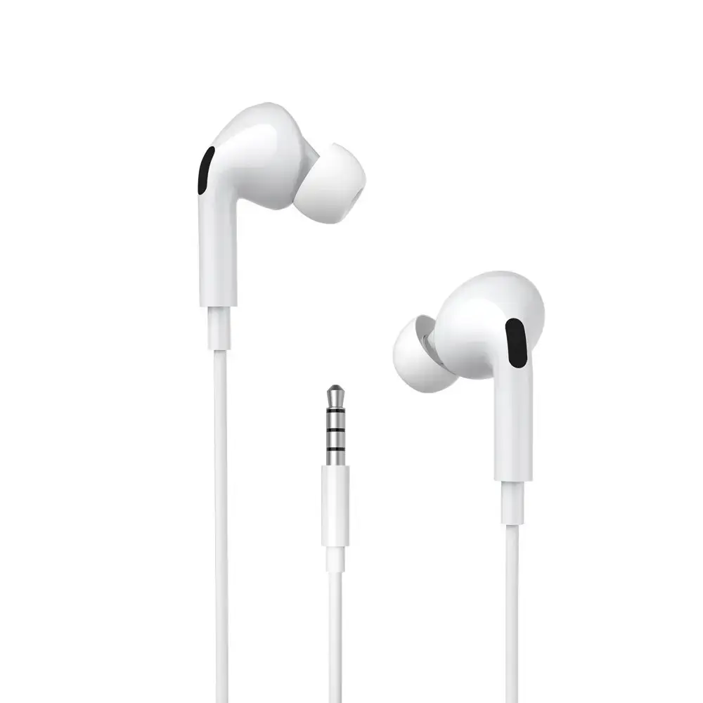 WK Design Earphone 3,5 mm mini jack white (Y31 3.5mm white)