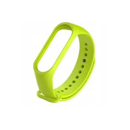 Beline viedpulksteņa siksniņa priekš Xiaomi Mi Band 5/6/7 | silikons | zaļa