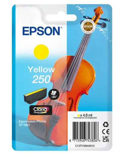 Tindikassett Epson 250 C13T16N44010 kollane