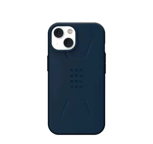 UAG Urban Armor Gear Civilian чехол с поддержкой MagSafe для телефона iPhone 14 Plus тёмно-синий