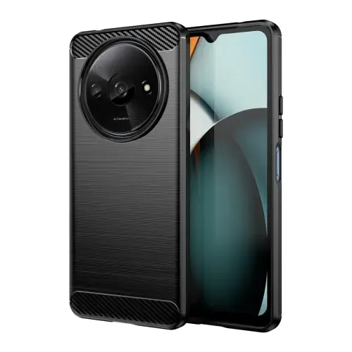 Fusion Trust Back silicone case for Xiaomi Redmi A3 4G black