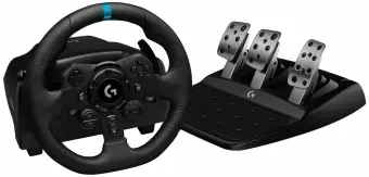 Spēļu stūre Logitech G923 PS4|PS5|PC Black