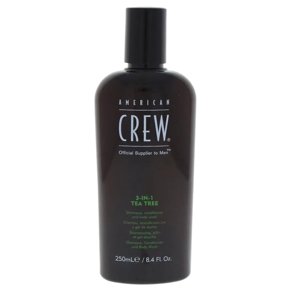 American Crew by American Crew 3 in 1 TEA TREE (SHAMPOO, CONDITIONER, BODY WASH) 8.4 OZ for MEN