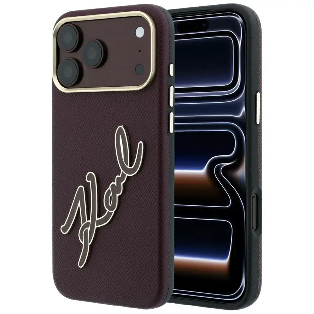 Karl Lagerfeld Case Smooth Big Resin