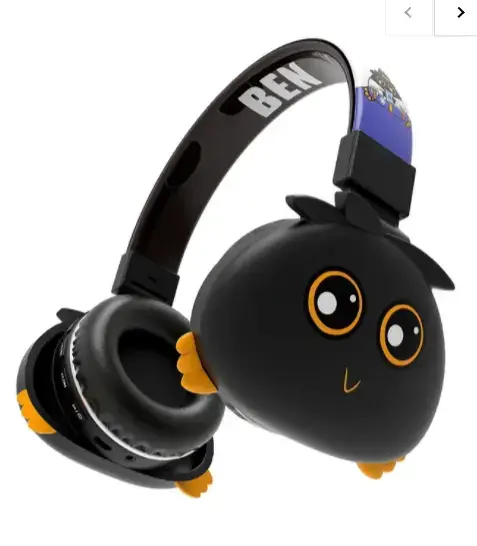 Jellie Monsters Ben wireless headsets with radio | microphone | bluetooth 5.0 black