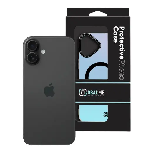 OBAL:ME HoloMag Cover for Apple iPhone 16 Plus Black Photo