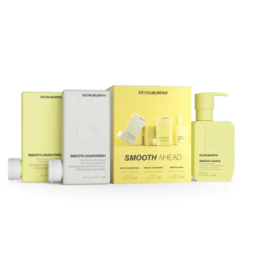 Set Kevin Murphy: Smooth Again Wash, Hair Shampoo, For Smoothening, 250 ml + Smooth Again Rinse, Hair Conditioner, For Smoothening, 250 ml + Smooth Again, Hair Leave-In Conditioner, Anti-Frizz, 200 ml