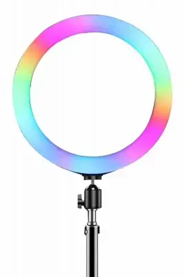 Goodbuy ZD67A RGB LED ring lamp with tripod 