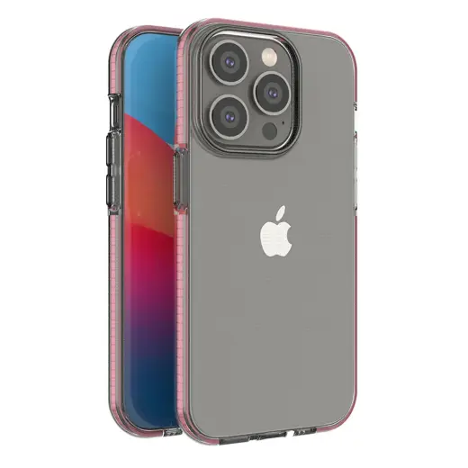 Spring Case telefono dėklas iPhone 14 Pro rožinis