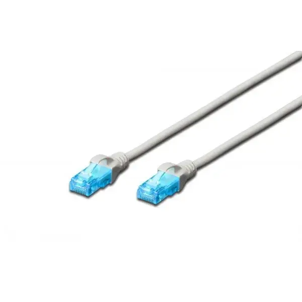 Patch cord U|UTP kat.5e PVC 25m gray