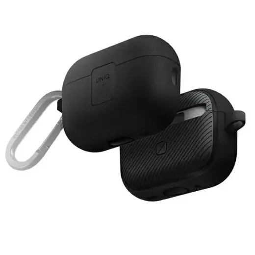 UNIQ Clyde Lock Case AirPods Pro 2 (2022|2023) black-dark grey|charcoal-dark grey