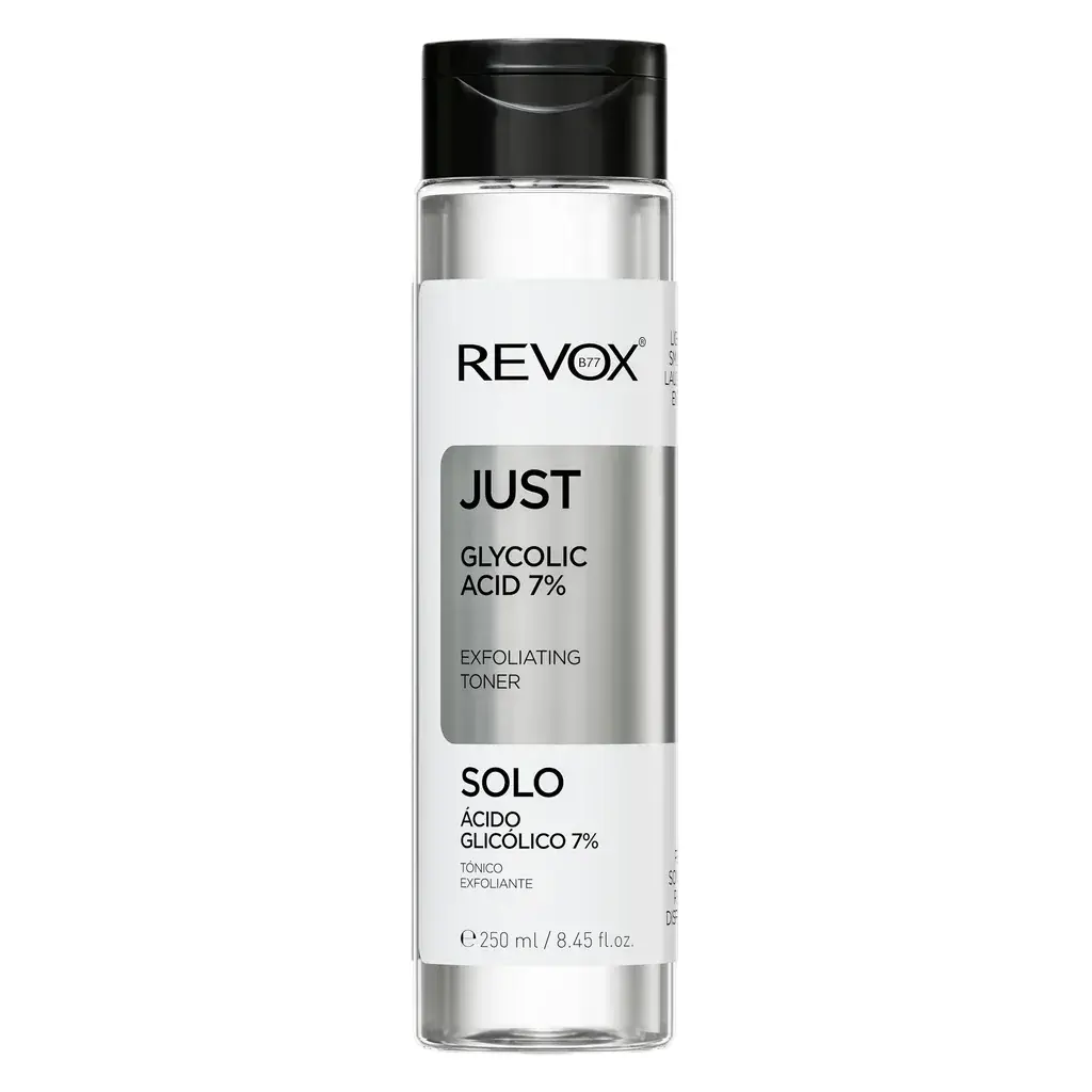 Revox B77, Just, Glycolic Acid 7%, Exfoliating Toner, 250 ml