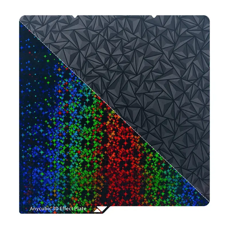3D-effect plate (octagon + diamond) for the Kobra S1/S1 Combo