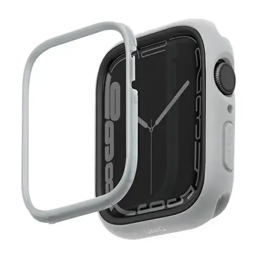 UNIQ etui Moduo Apple Watch Series  4|5|6|7|8|SE 40|41mm kredowy-szary| chalk-stone grey
