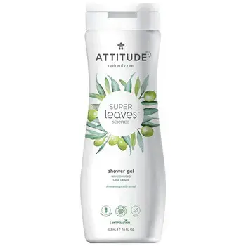 Attitude Super Leaves Olive Leaves Shower Gel - Natural shower gel 473ml