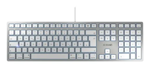 Cherry KC 6000 SLIM FOR MAC Tastatur USB (JK-1610DE-1) (JK1610DE1)