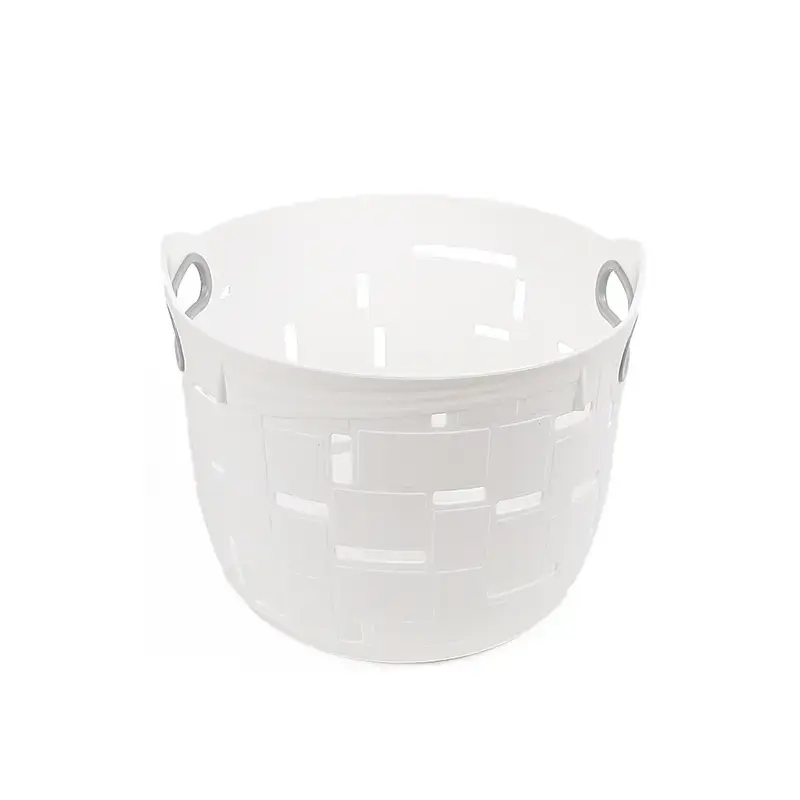 BESK Groziņš plastmasas City 22x22x18cm, white