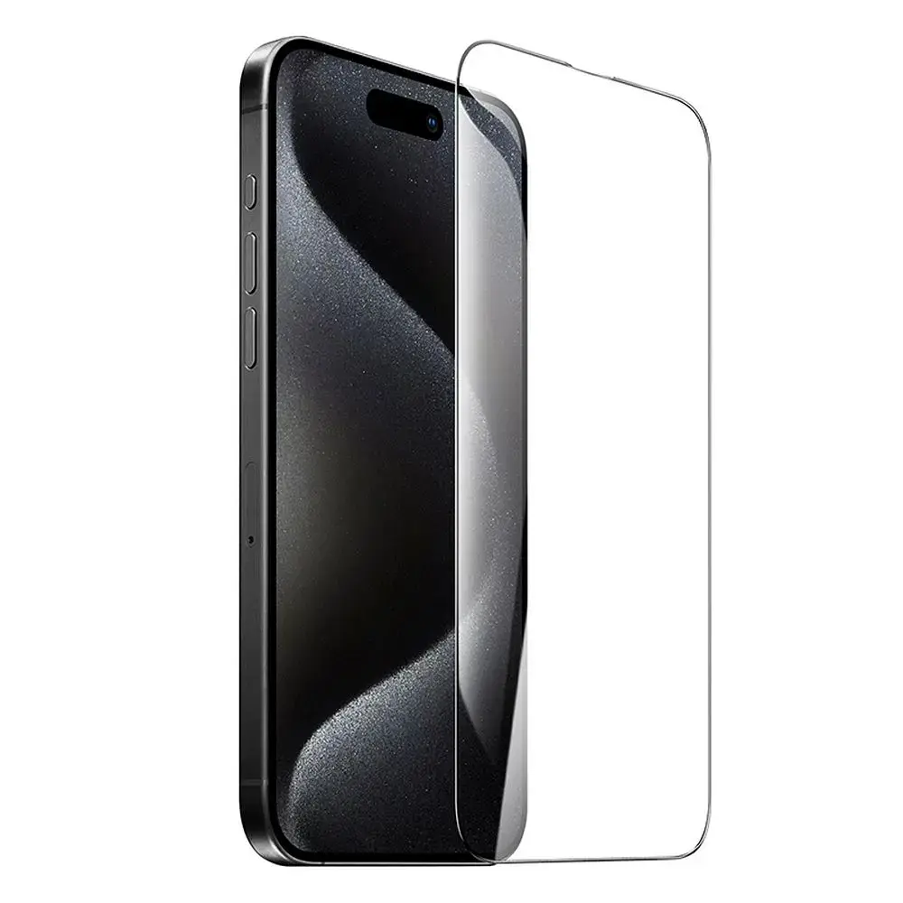 Tempered glass to iPhone 16 PRO / 17 / 17 PRO Hoco HD 5D Guardian shield 10 pcs G14 black