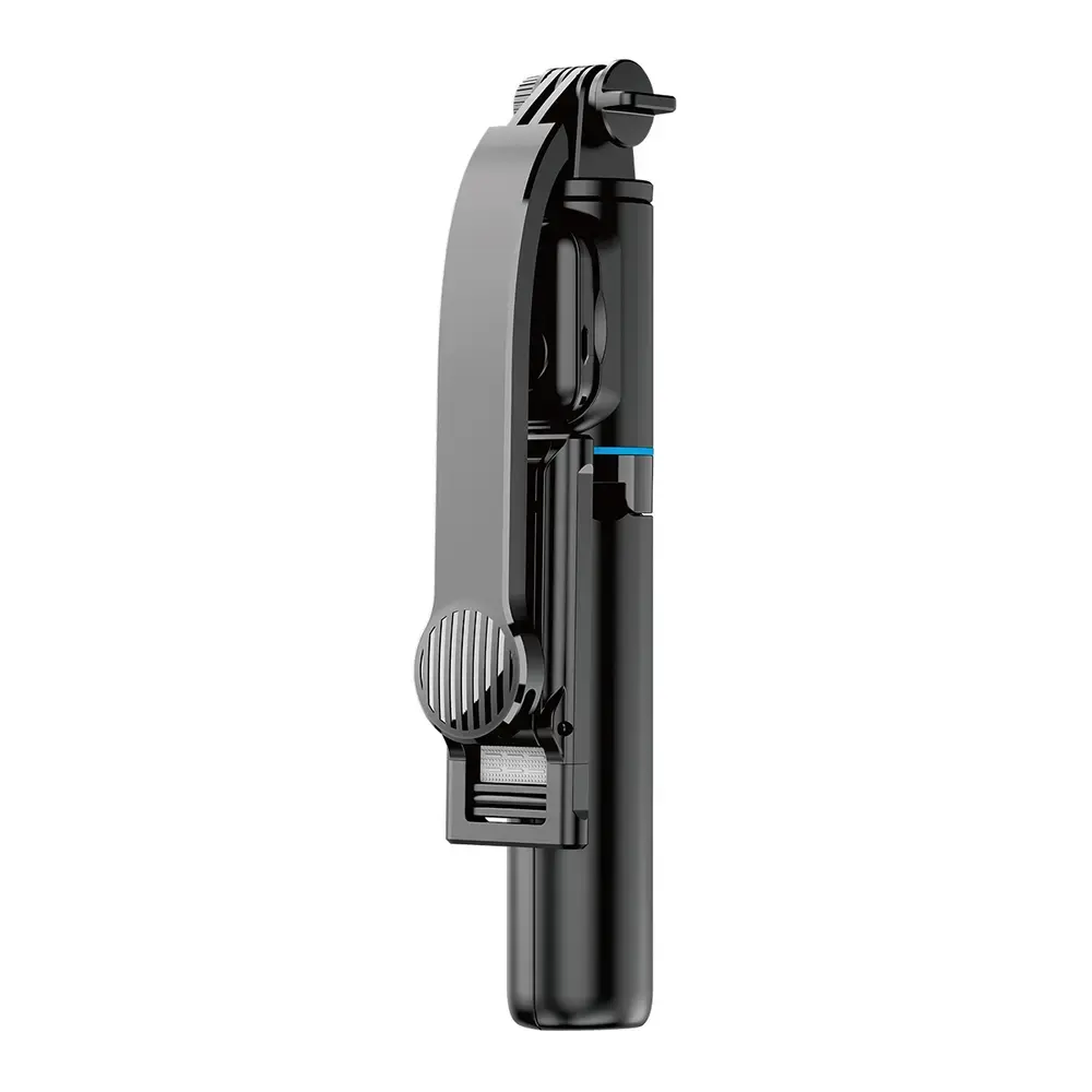 Selfie stick Dudao F18S 4-in-1 foldable tripod with remote control - black