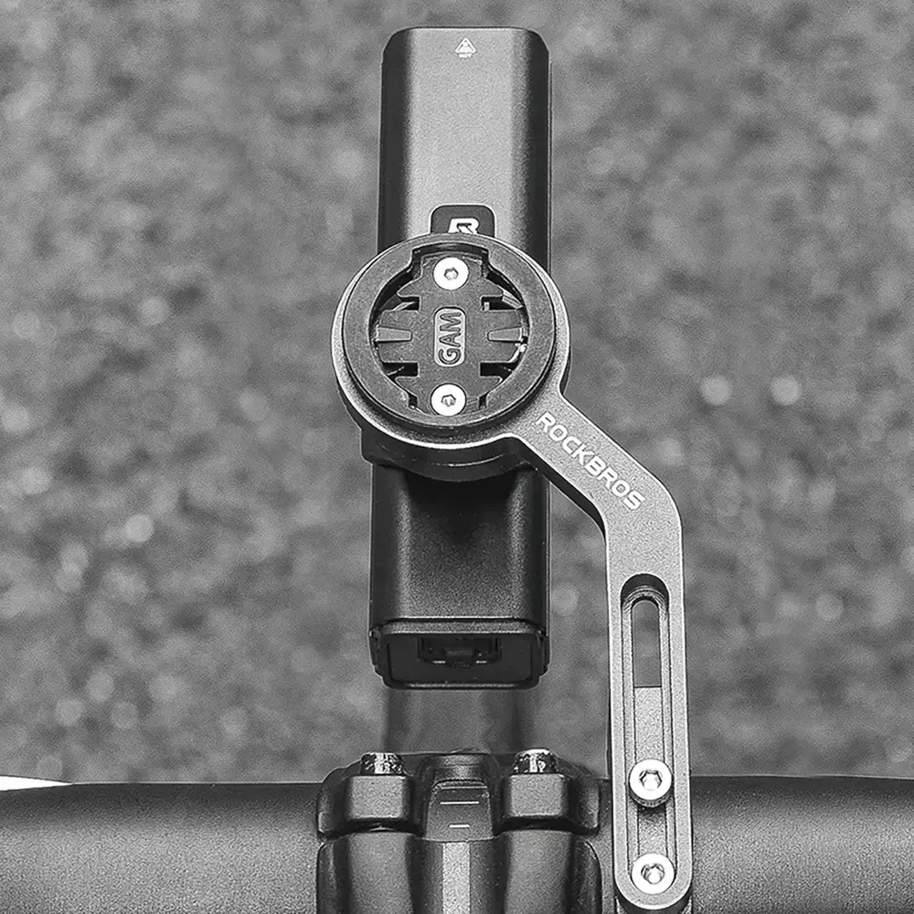 Rockbros 24610002001 Front Bike Light 1000 lm + USB-C - USB-A Cable - Black