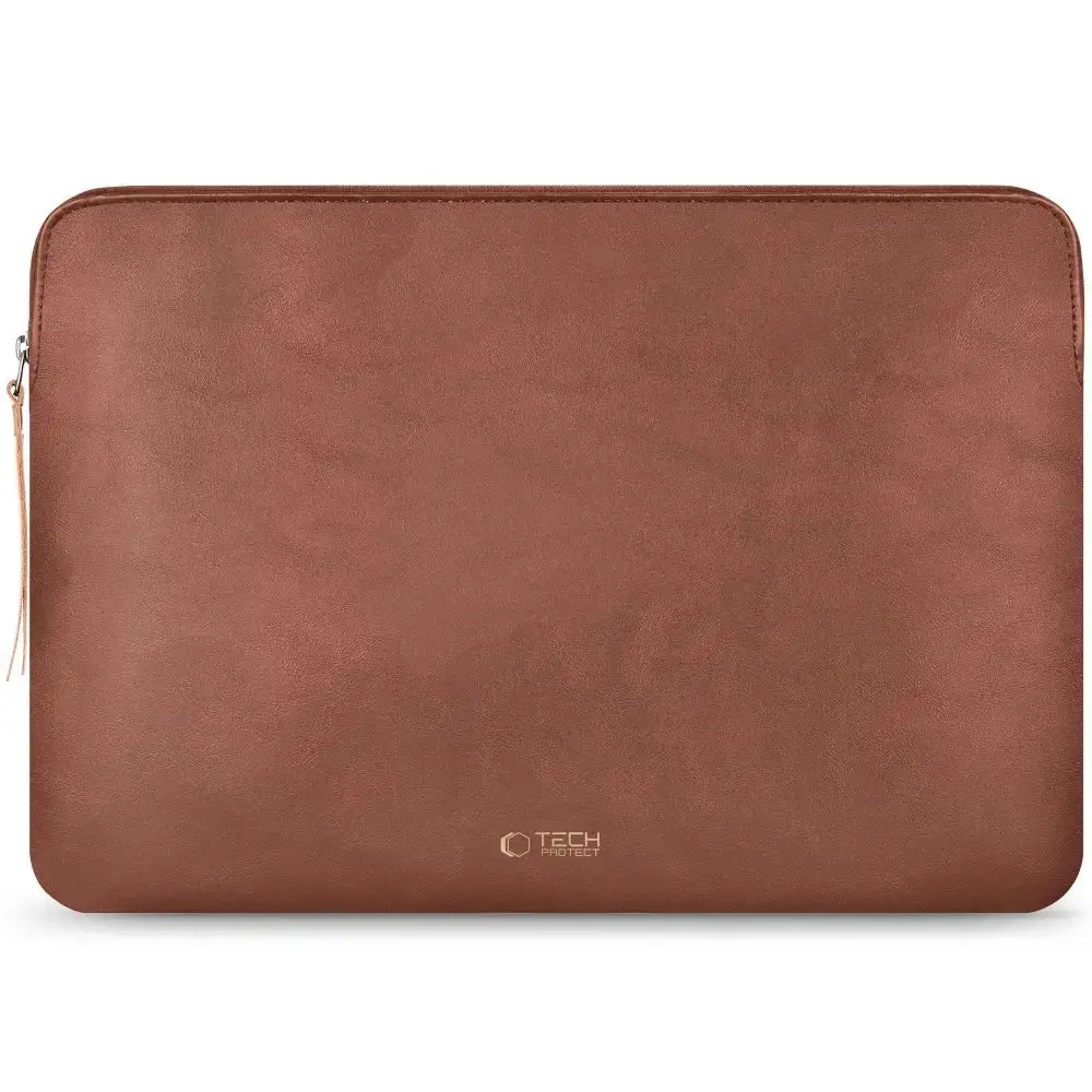 Tech-Protect Fleece Laptop Bag 15-16 - Brown