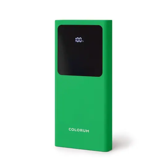 COLORUM CPB10-04 ārējais akumulators (powerbank) | 10000 mAh | zaļš