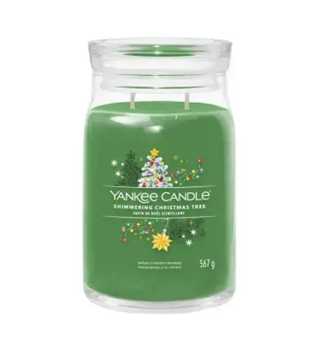 Yankee Candle Shimmering Christmas Tree signature candle 567 g