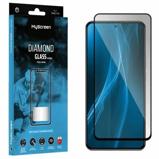 MS Diamond Glass Edge FG Oppo A98 5G czarny|black Full Glue