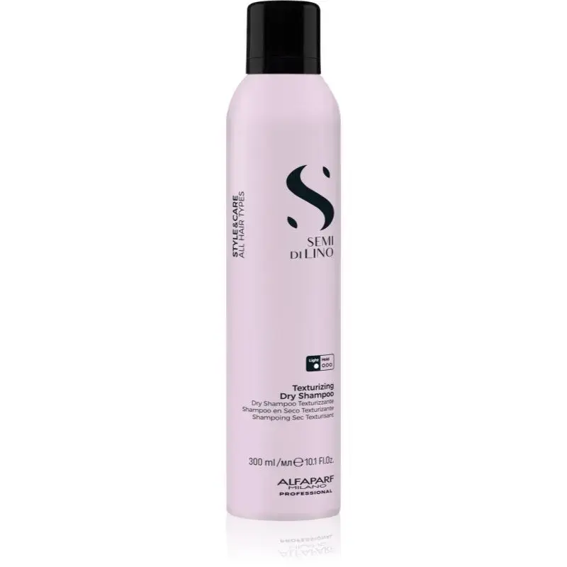 Alfaparf Milano Semi Di Lino Style&Care Dry Shampoo Texturising Dry Shampoo with SPF 300 Ml