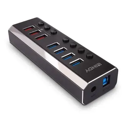 Lindy USB 3.0 Hub 43371 - 7 Ports