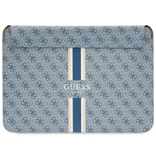 Guess Sleeve GUCS14P4RPSB 14" niebieski| blue 4G Printed Stripes
