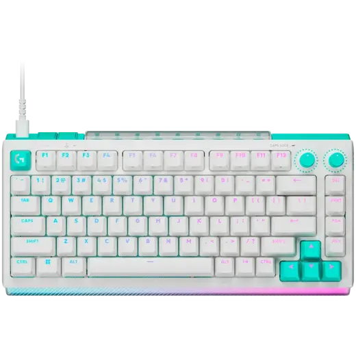 LOGITECH G512 X 75 - WHITE - US INT'L - USB- EMEA28i-935