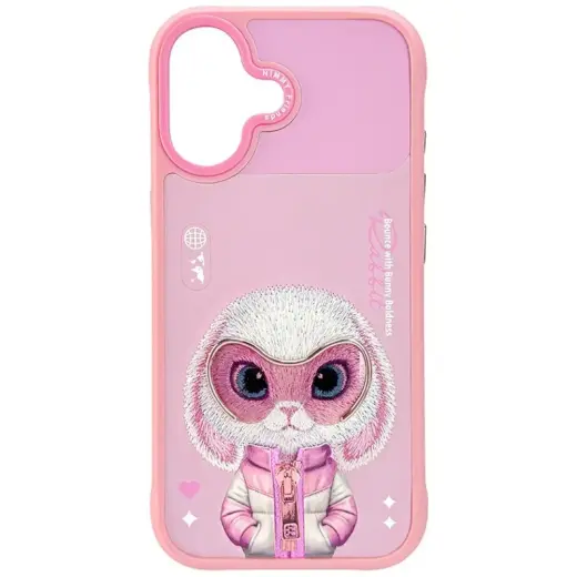 Etui Nimmy Cool&Cute 2.0 Rabbit do        iPhone 17 różowy