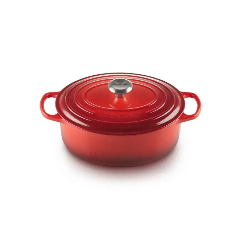 Čuguna katls ovāls 27cm / 4,1L sarkans