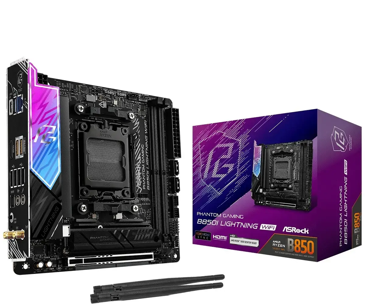 Motherboard B850I LIGHTNING WIFI AM5 2DDR5 ITX
