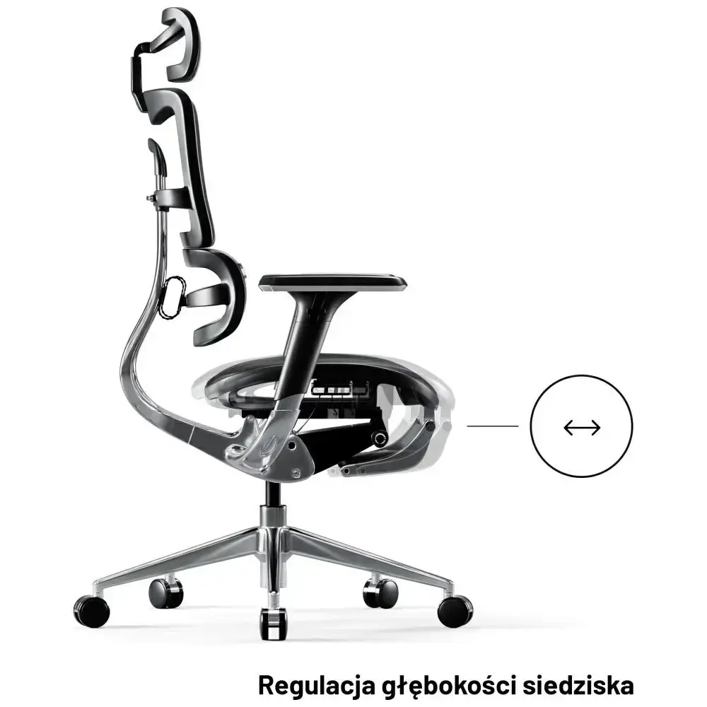 Ergonomic armchair Diablo Chairs V-Master black