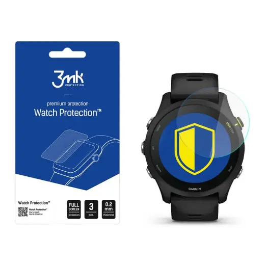Garmin Forerunner 255 - 3mk Watch Protection™ v. FlexibleGlass Lite screen protector