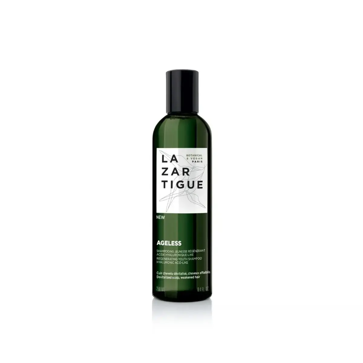Lazartigue, Ageless, Hyaluronic Acid, Hair Shampoo, Regenerating, 250 ml