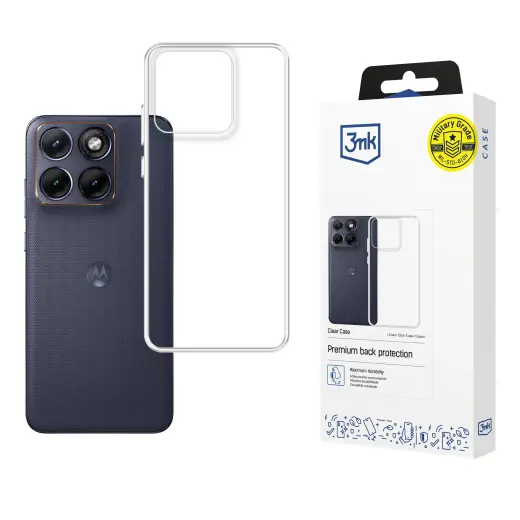 Motorola Edge 70 Fusion - 3mk Clear Case