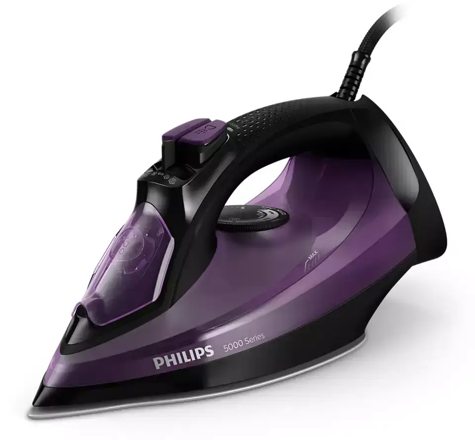 PHILIPS 5000 sērijas Tvaika gludeklis  2400W (violets) DST5030|80