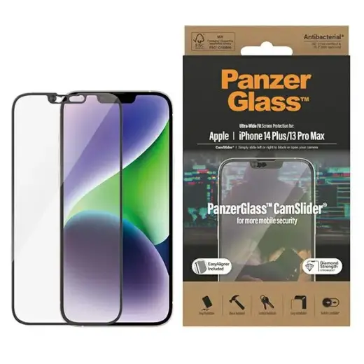 PanzerGlass Ultra-Wide Fit karastatud klaas telefonile iPhone 14 Plus | iPhone 13 Pro Max 6,7