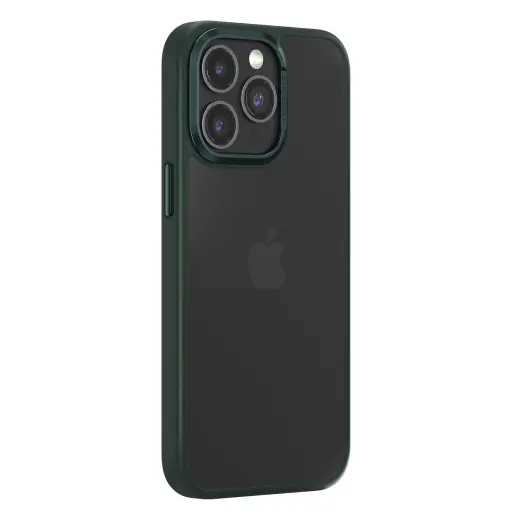 Comma Joy Elegant telefoni ümbris iPhone 15 Plus tumesinine roheline