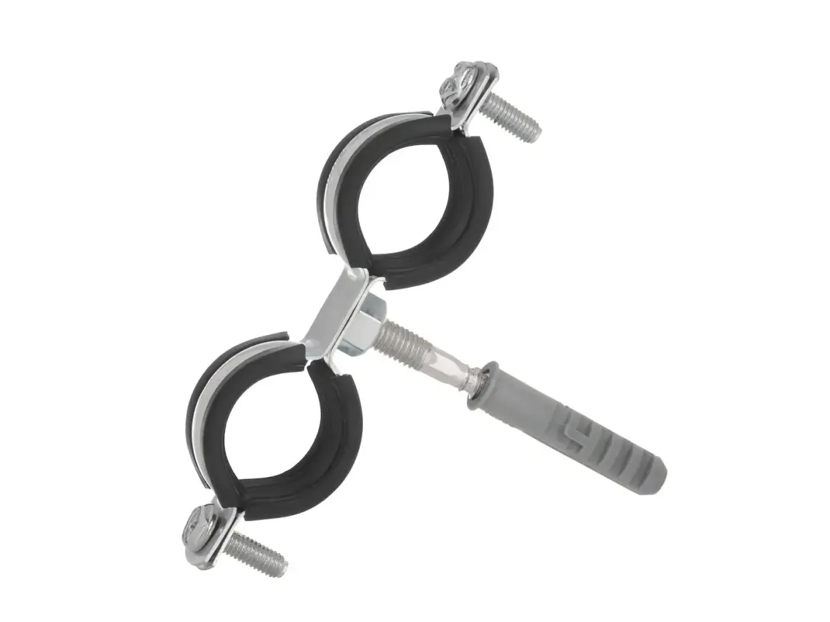 Metallist toruklamber kummiga 1" 32-36mm