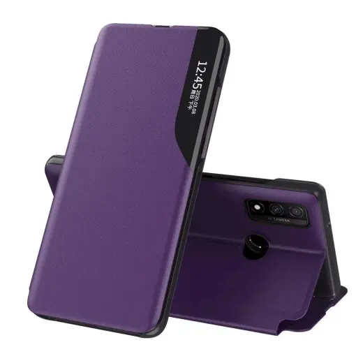 Fusion eco leather view book case for Samsung A025 Galaxy A02S purple